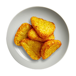 Hash Brown Triangles 