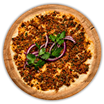 Spicy Lamb Mince Pizza 