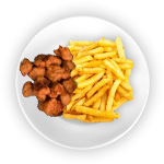 Kids Popcorn Chicken, Fries & Drink 